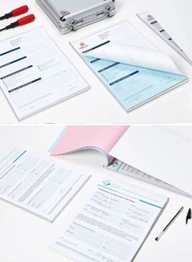  Carbonless Ncr Glued Sets Glued Pads Stapled Books