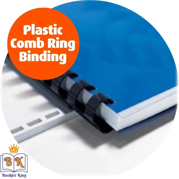  Plastic Comb Ring Binding John Brailsford Printers