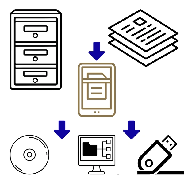  Document Scanning Schematic John Brailsford Printers