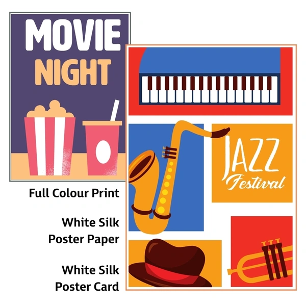 Small A4 & A3 Posters John Brailsford Printers