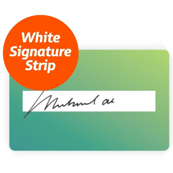  White Signature Strip