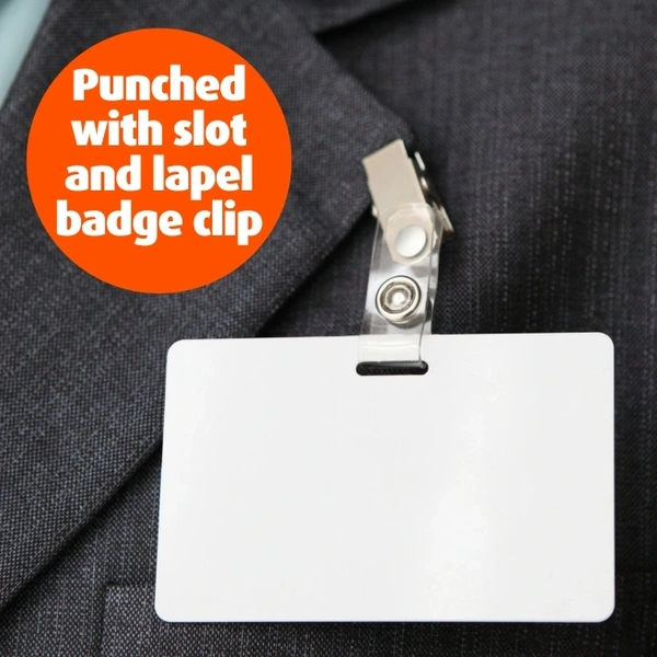  Punched With Slot And Lapel Badge Clip