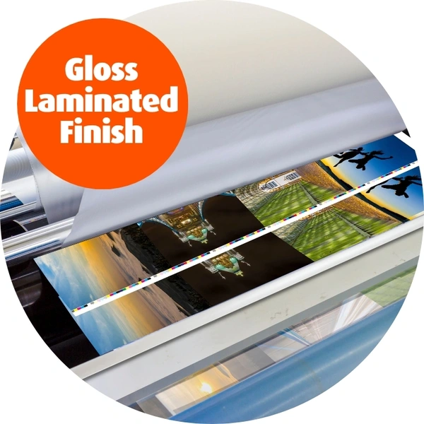  Gloss Laminated Finish