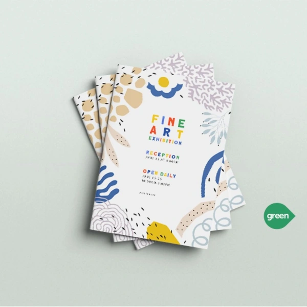 Eco Friendly Stapled Brochures A5