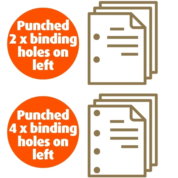  2 And 4 Hole Punching John Brailsford Printers