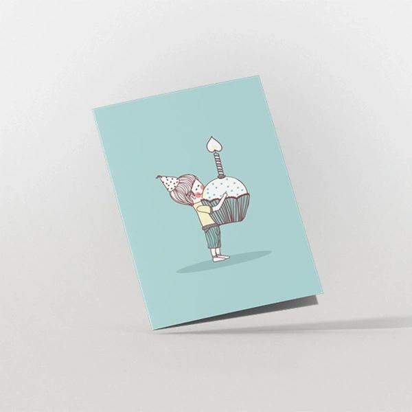 Textured Tweed Greeting Cards